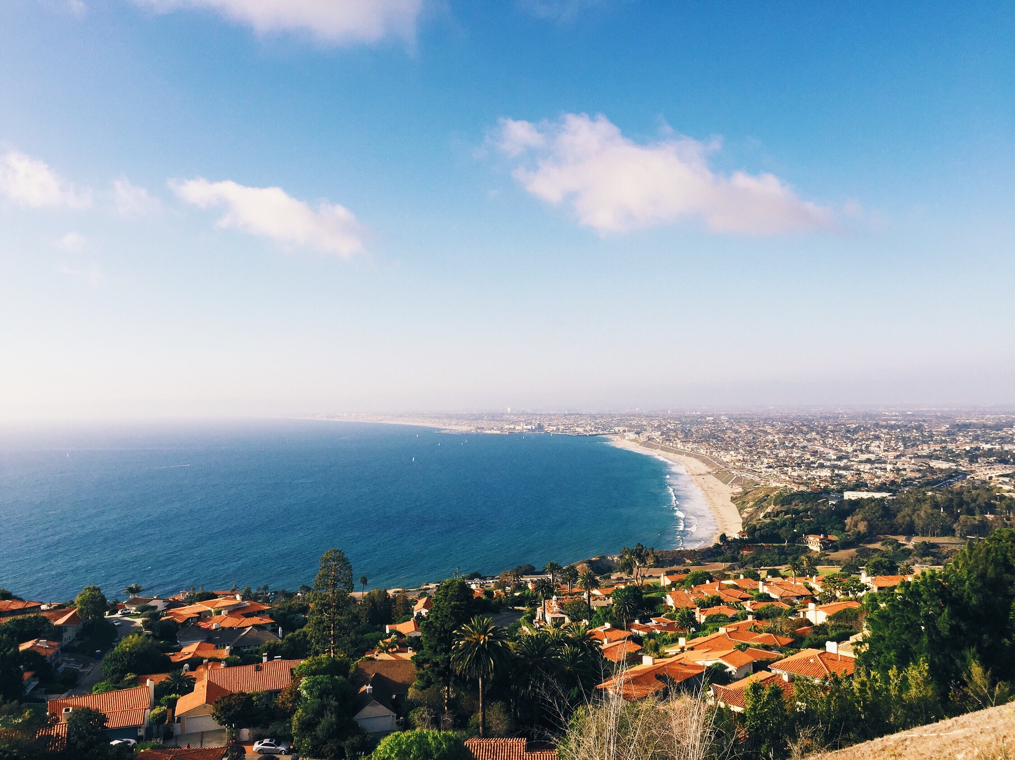 Ocean views in Los Angeles